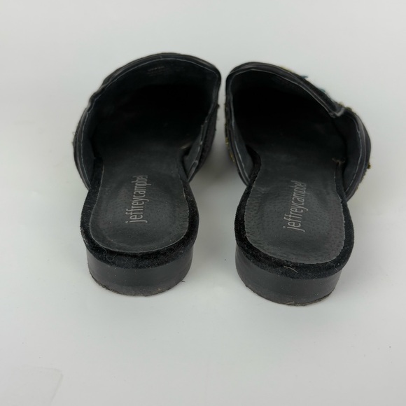 Jeffrey Campbell Claes Appliqué Velvet Mules - Picture 3 of 7